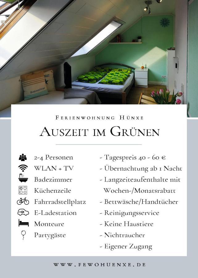 Auszeit Im Gruenen - Ferienwohnung In Huenxe Екстер'єр фото